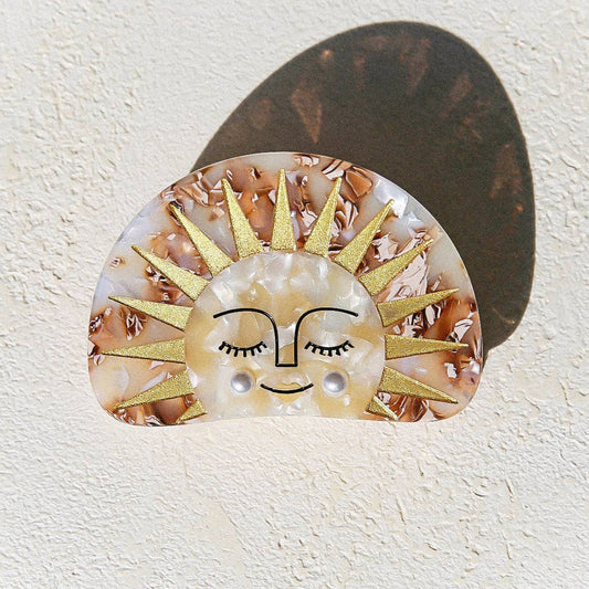KINGSTON: Golden Sun Claw - Hair Clip