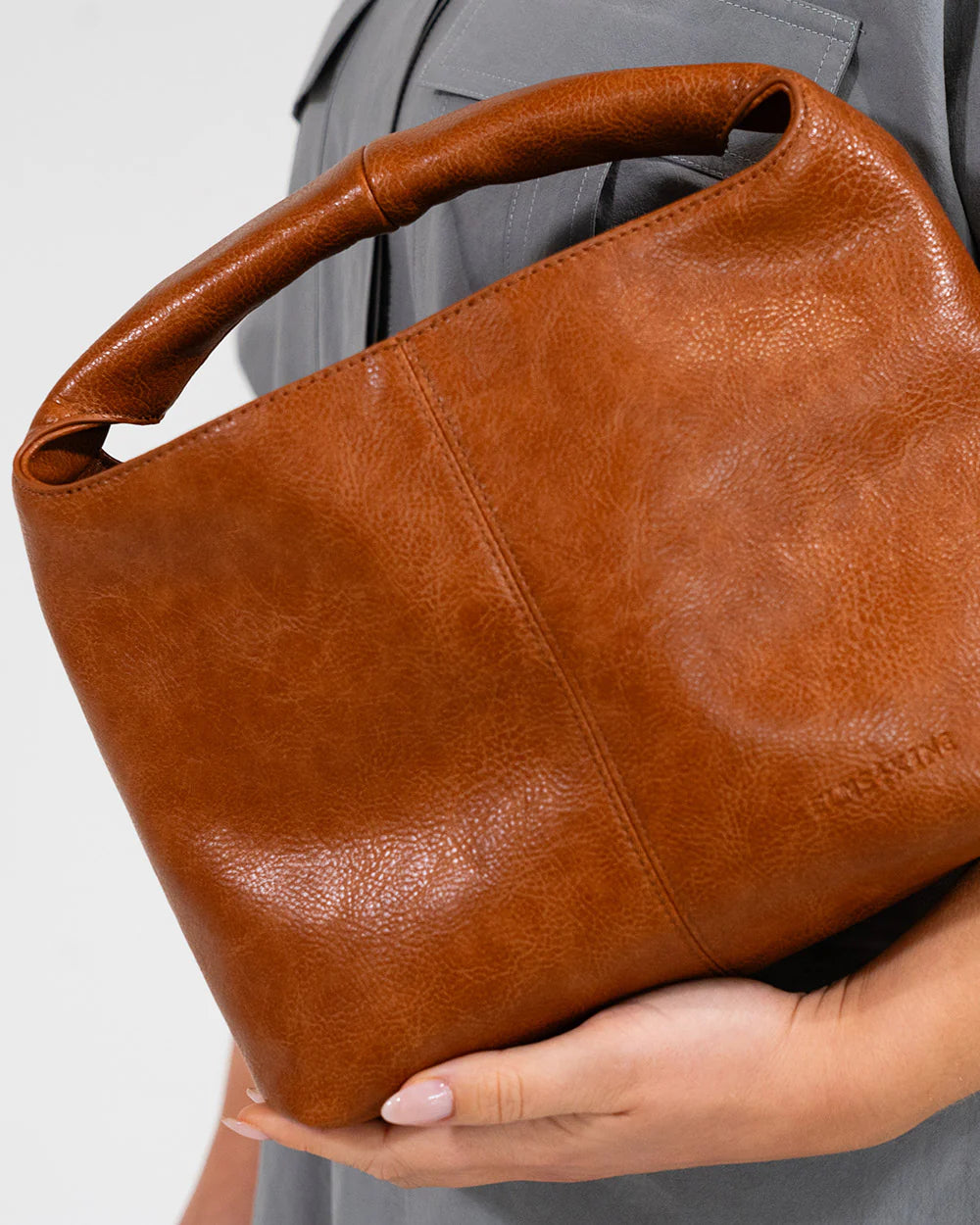 ELMS+KING : Large Linton Bag - Tan Pebble