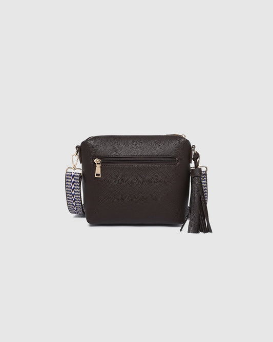 LOUENHIDE: Kasey Chocolate Crossbody - Bag