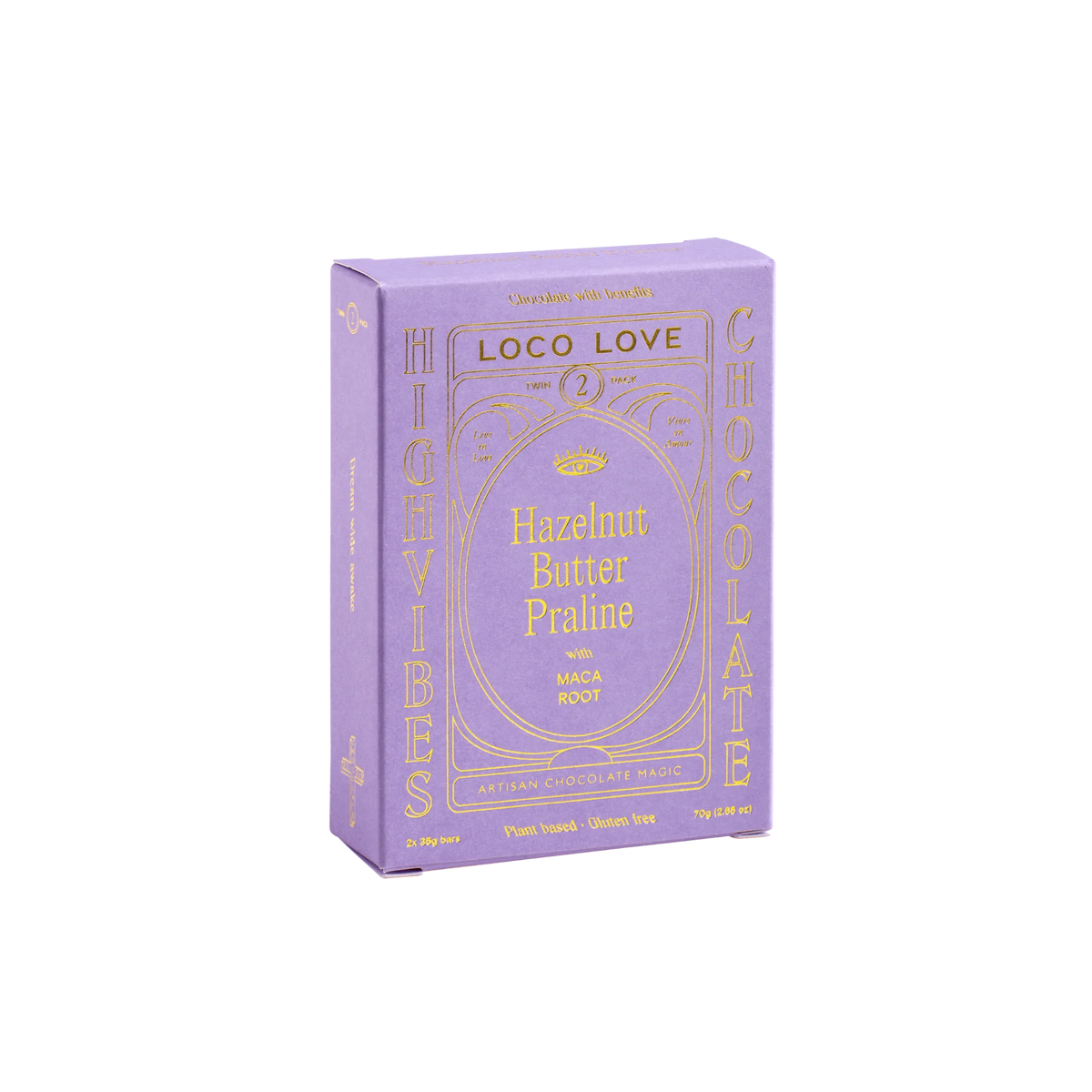 LOCO LOVE : Hazelnut Butter Praline with Maca Root  - Twin