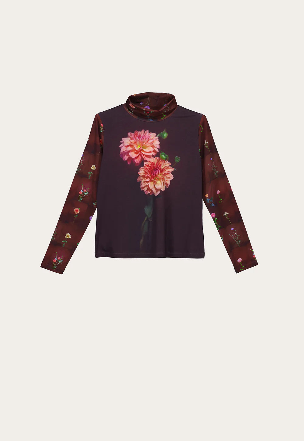 NANCYBIRD: Sundew Dahlia Brown - Skivvy