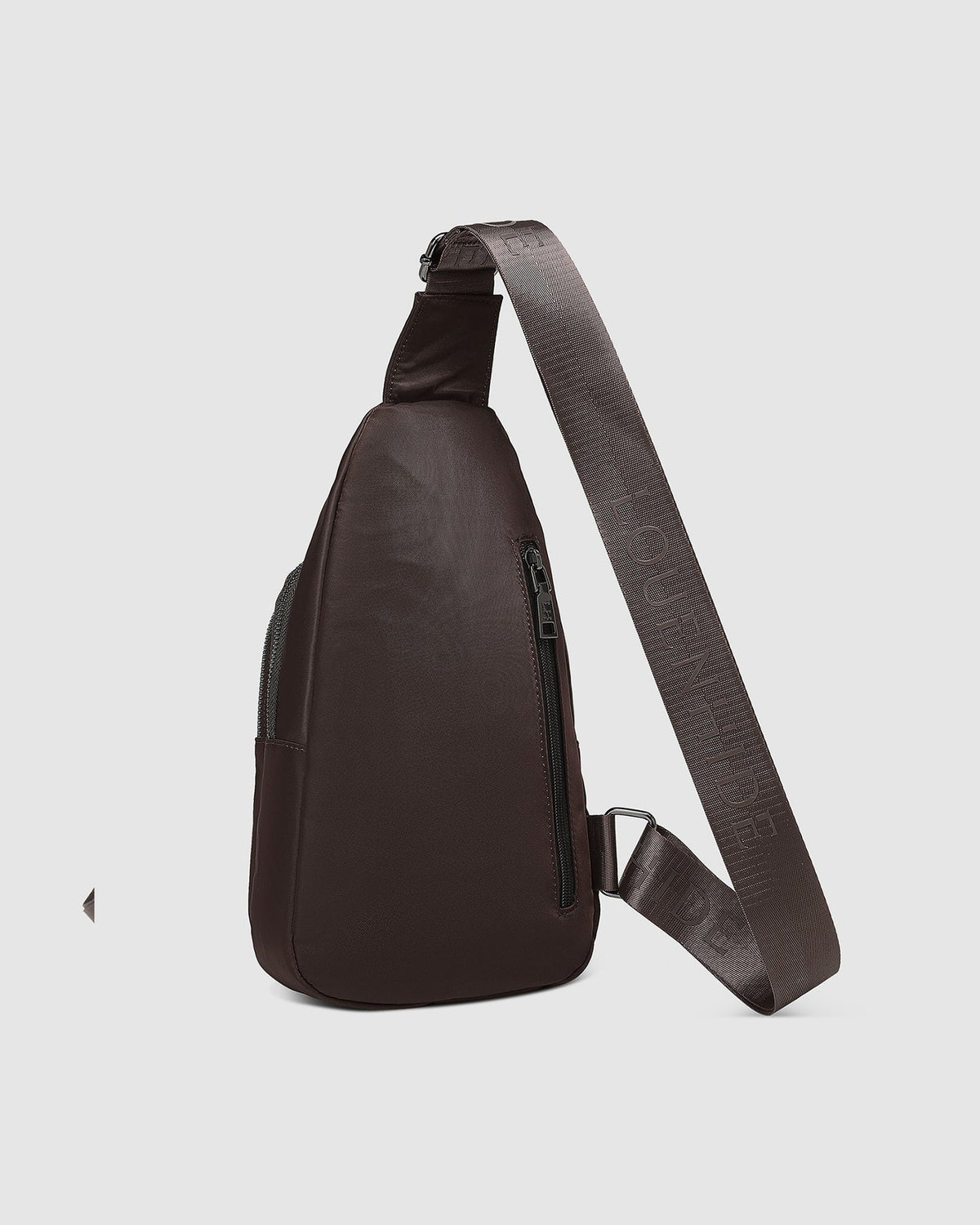 LOUENHIDE : Boyd Nylon Chocolate - Sling Bag