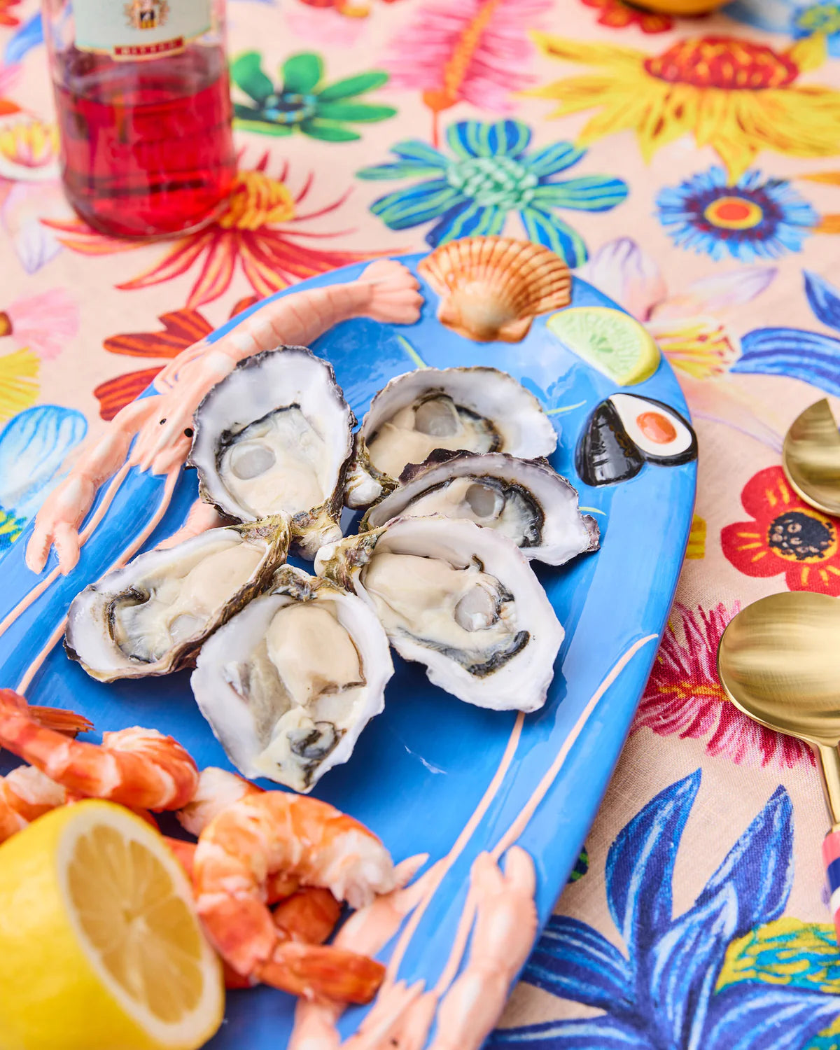 KIP & CO : Fruits De Mer Oval Platter - Small