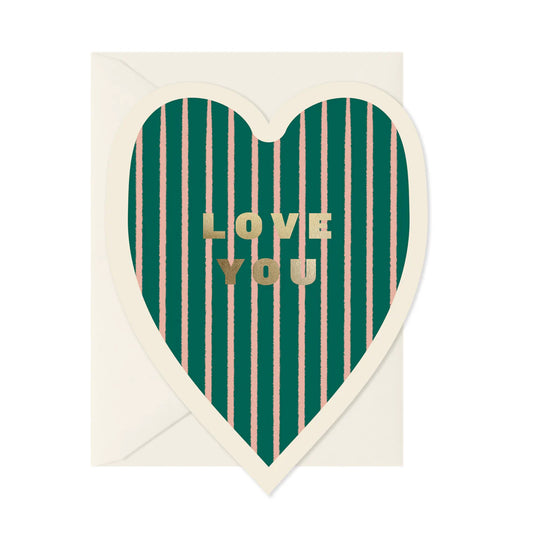 GREETING CARD : Love You - Greeting Card