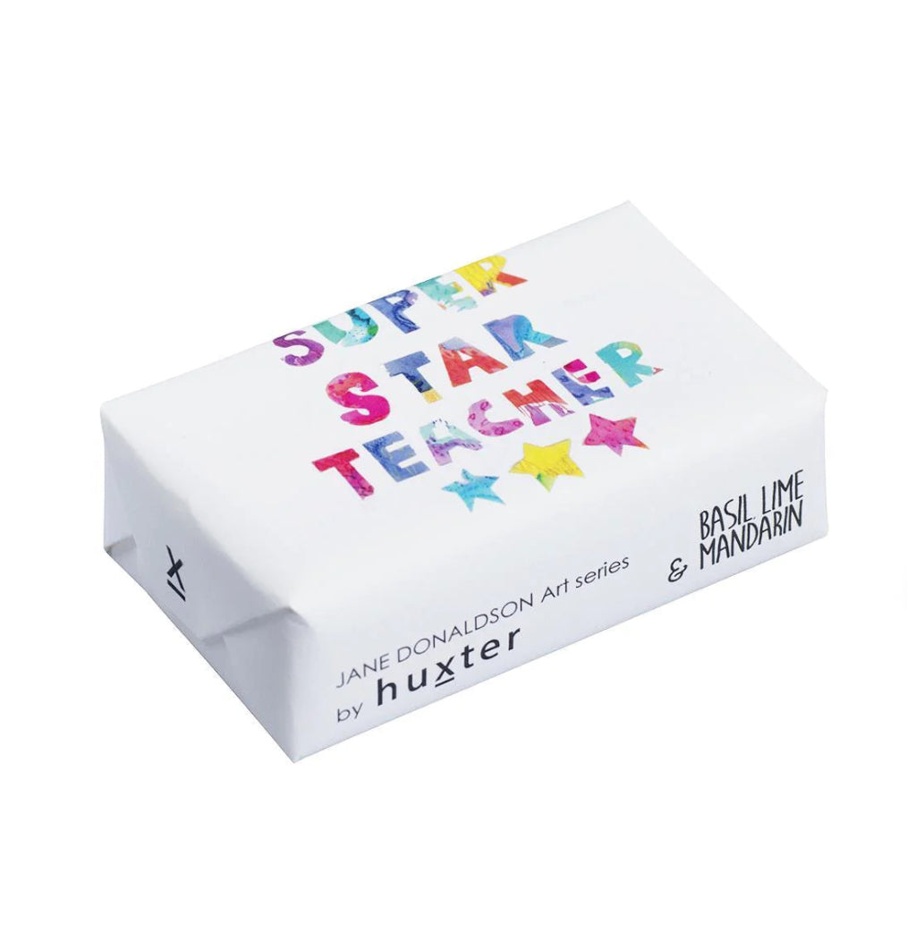 HUXTER : ‘Super Star Teacher’ - Wrapped Soap