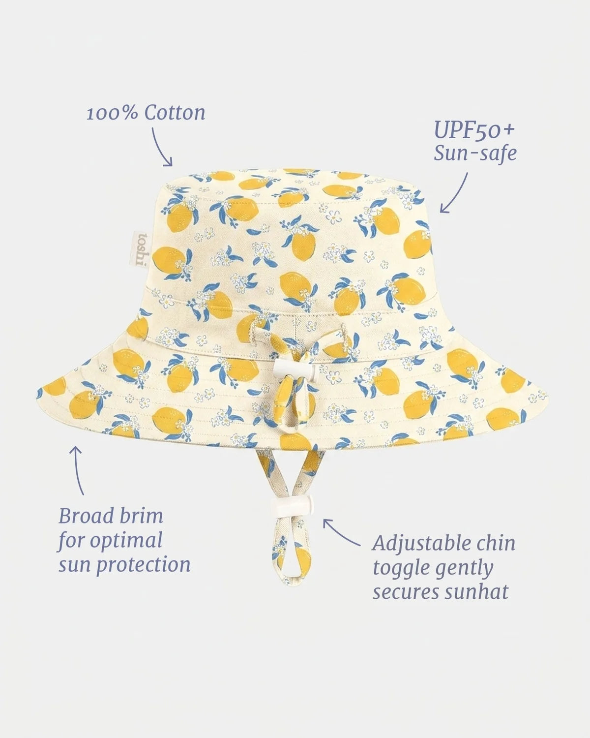 TOSHI : Arcadia Lemonade Cream - Sunhat