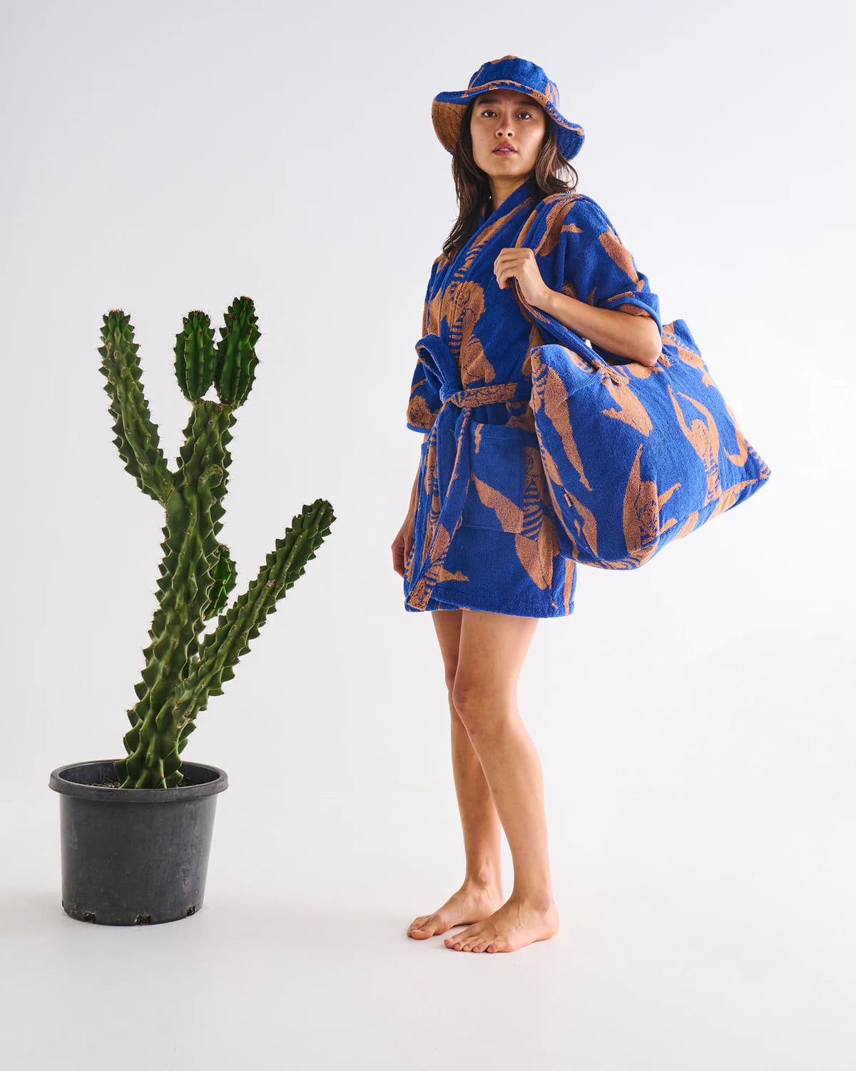 KIP & CO : Sun Kissed Oversized Terry- Beach Bag