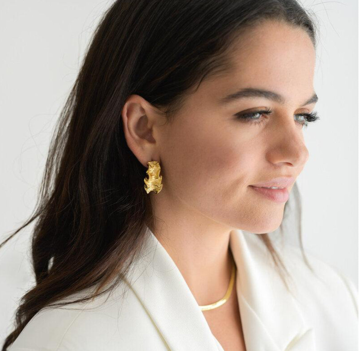 INDIGO & WOLFE : Soleil Gold Earrings