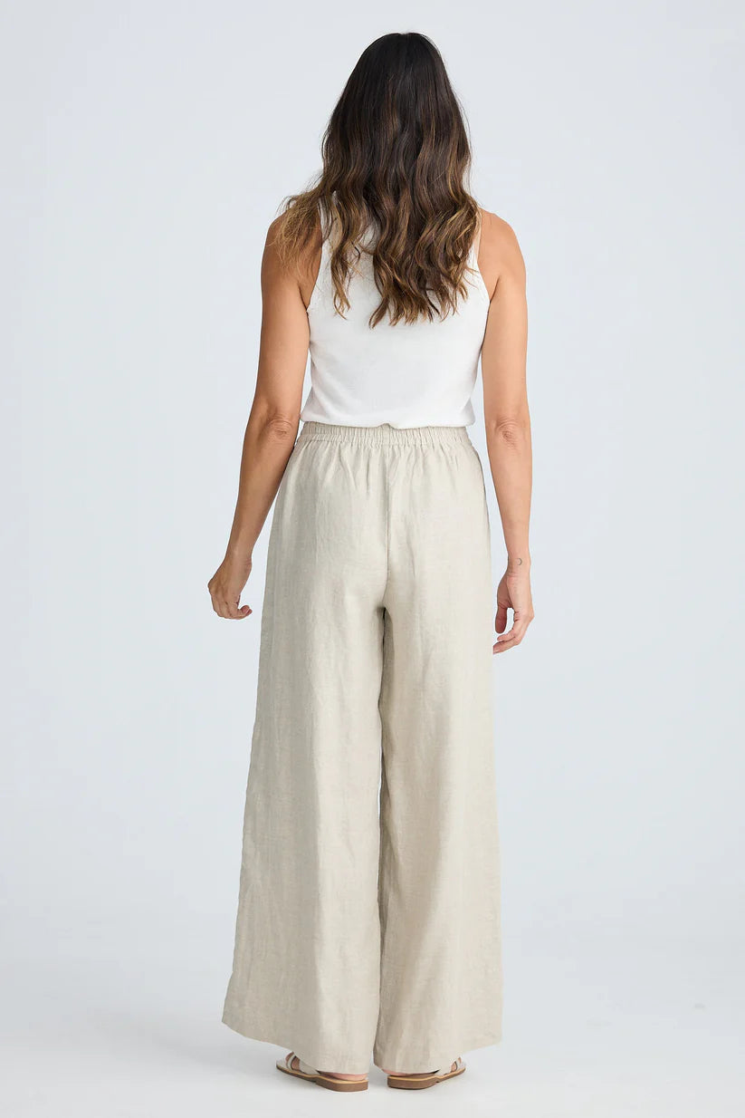 HOLIDAY - Fly Away Pant - Natural Linen