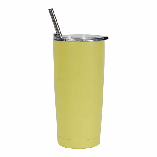 ANNABEL TRENDS :  Double Walled Stainless Steel Lemon - Smoothie Cup