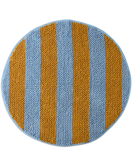 KIP & CO : Como Stripe Round - Bath Mat