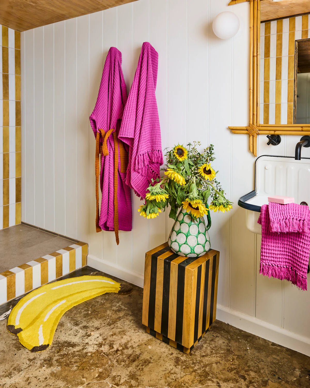 KIP & CO : Banana Brain Bath Mat