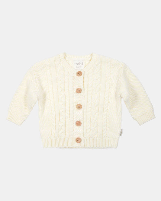 TOSHI : Cream Organic Yummy - Cardigan