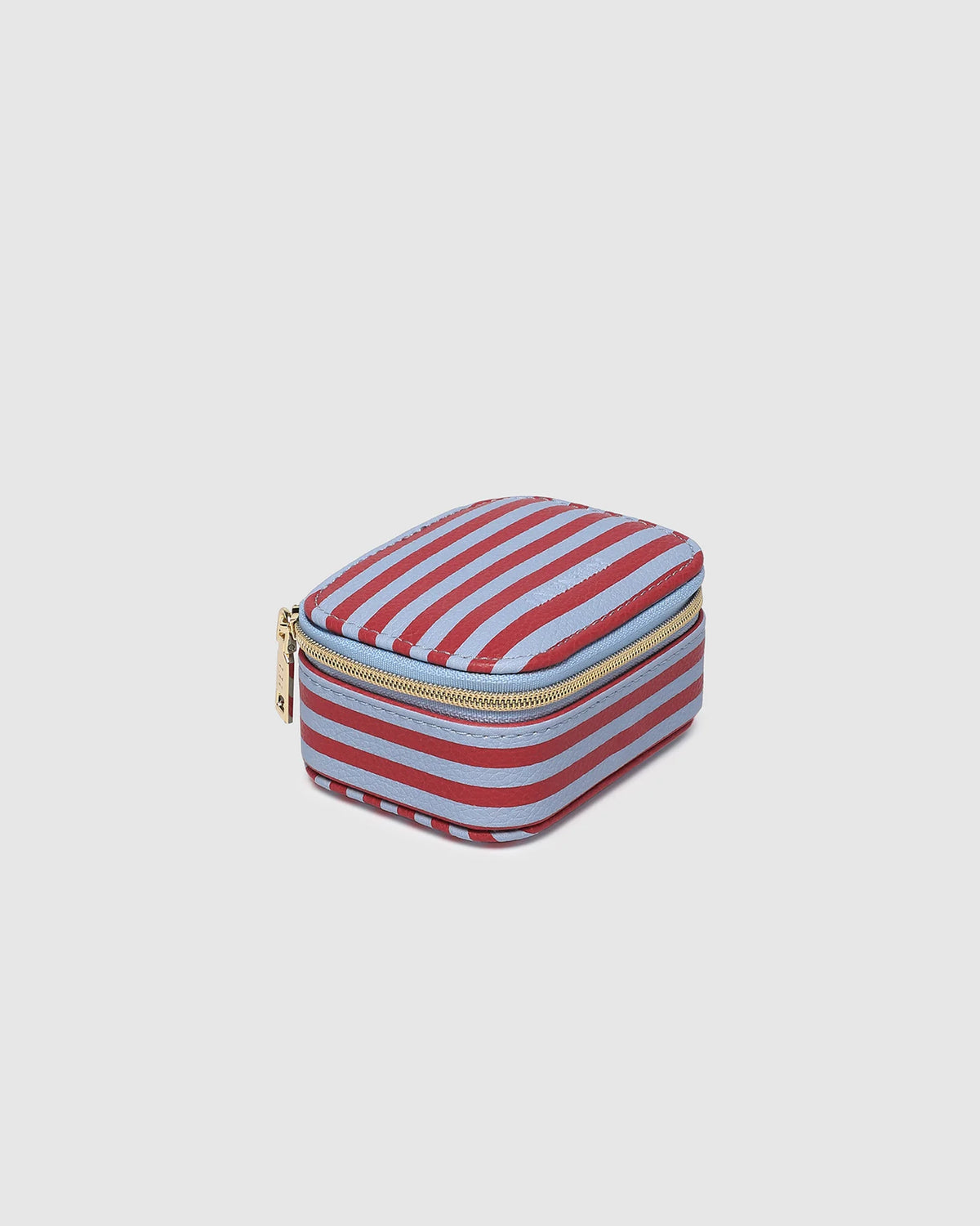 LOUENHIDE: Suzie Stripe Red/Sky Blue - Jewellery Box