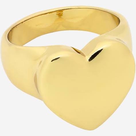 LIBERTE: Lotte Soft Gold Heart - Ring