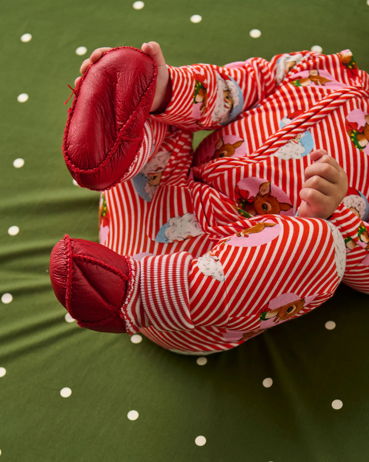 KIP & CO: Santa’s Little Helper Baby Booties