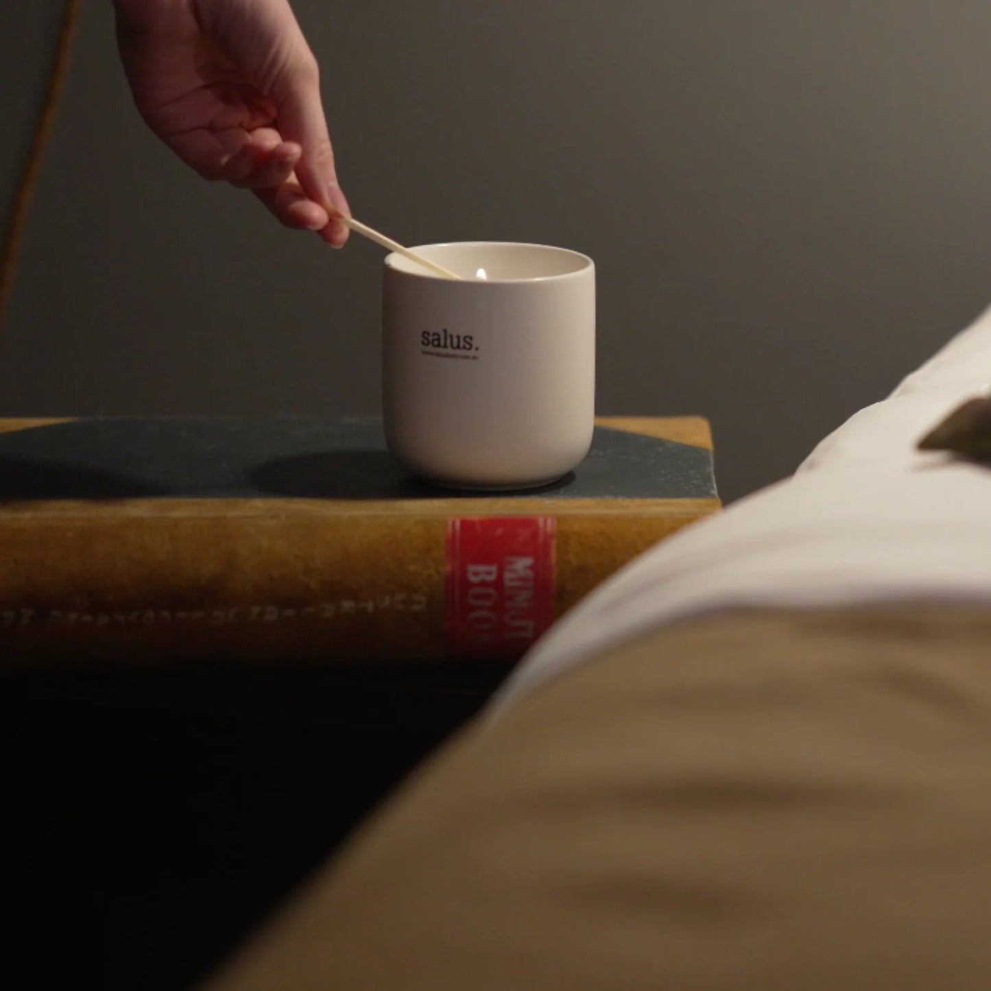 SALUS : Rose Geranium - Soy Candle