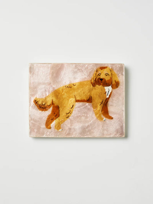 JONES & CO : Pup Cavoodle Dog Tile  - Wall Art