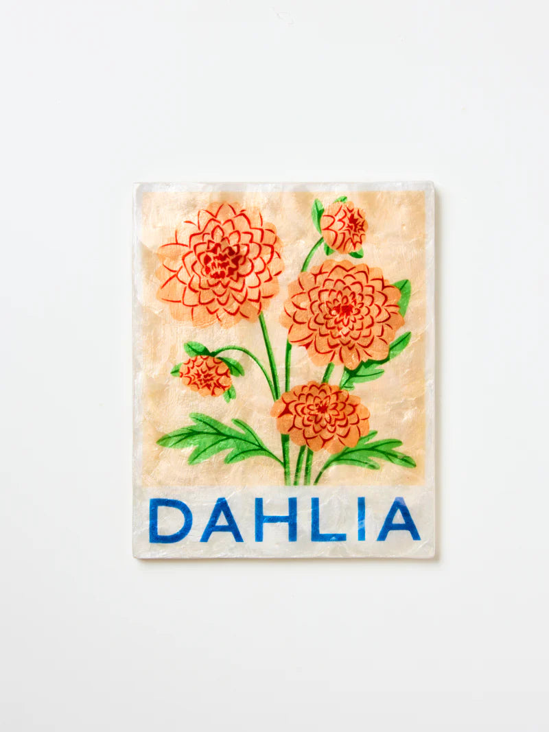 JONES & CO : Dahlia Market - Wall Art