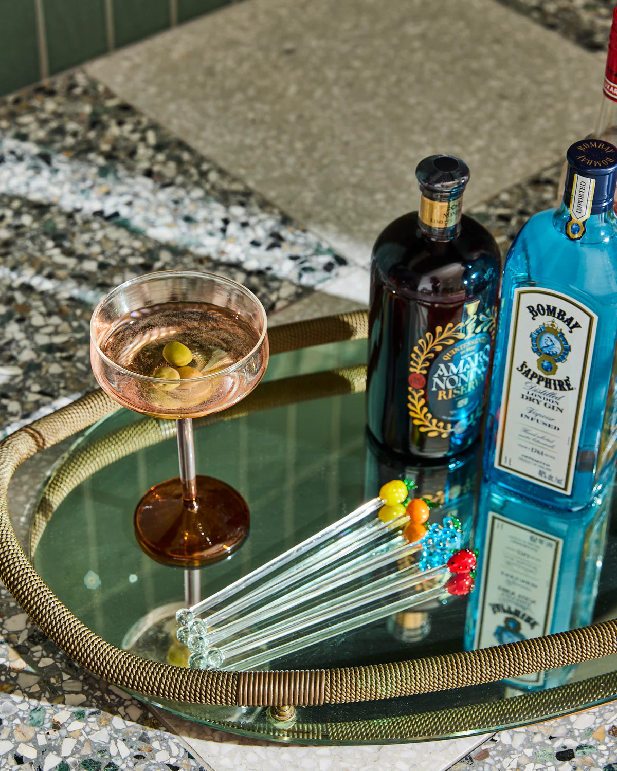 KIP & CO : Tutti Fruitti Swizzler Sticks - 4P Set