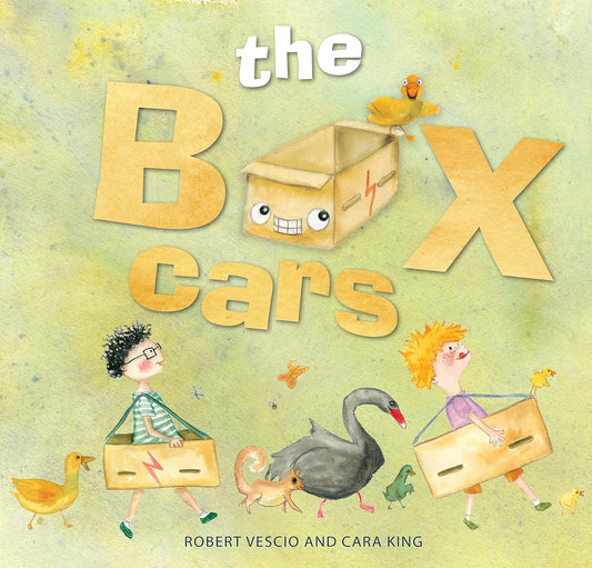 BOOKS: The Box Cars By Robert Vescia & Cara King - Book