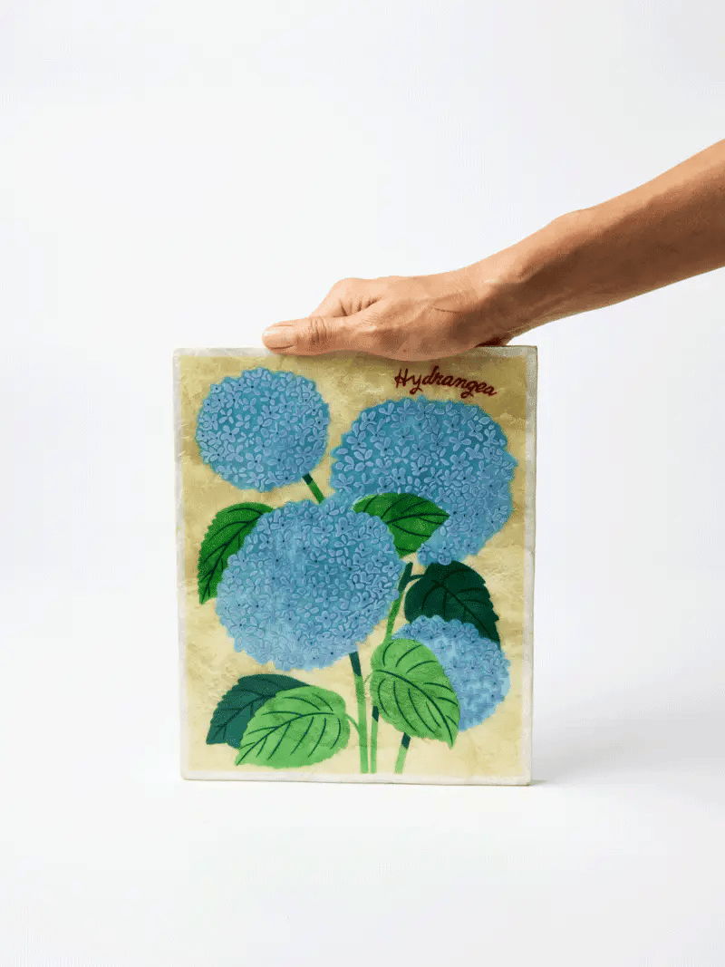 JONES & CO : Hydrangea Blue - Wall Art