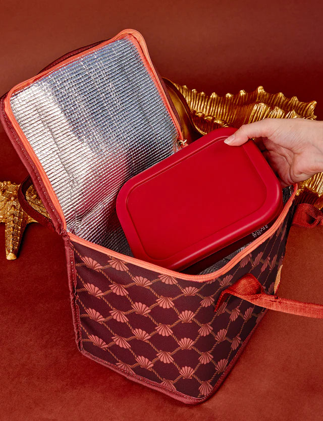 THE SOMEWHERE CO : Keepsakes Shell Detail - Lunch Bag