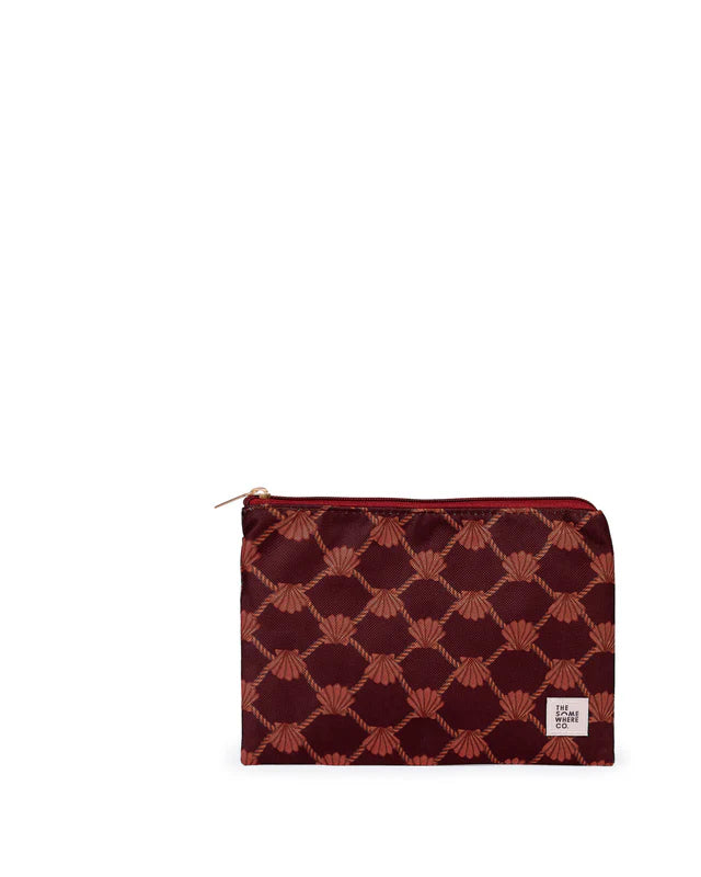 THE SOMEWHERE CO : Keepsakes Shell Detail - Essentials Pouch