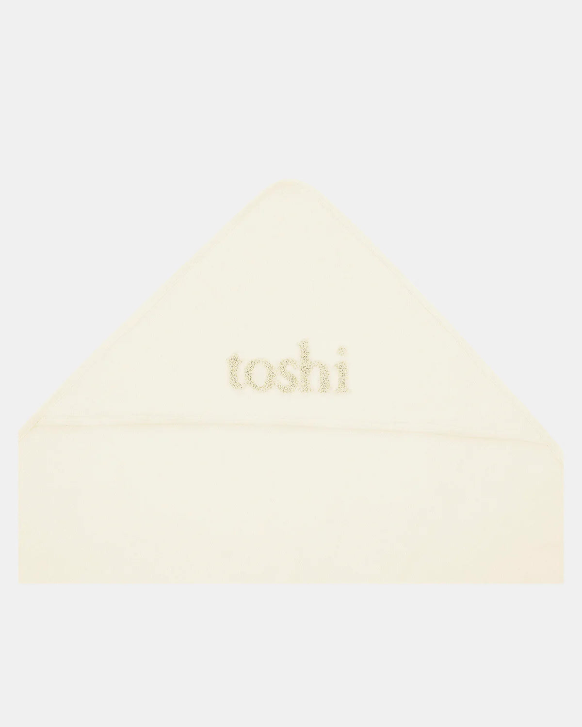 TOSHI : Cream Hooded Baby - Bath Towell