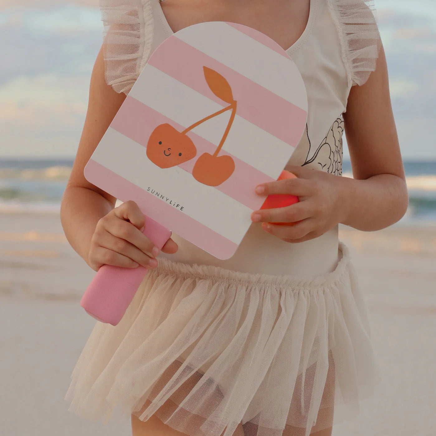 SUNNYLIFE : Kids Velcro Cherries - Beach Bats