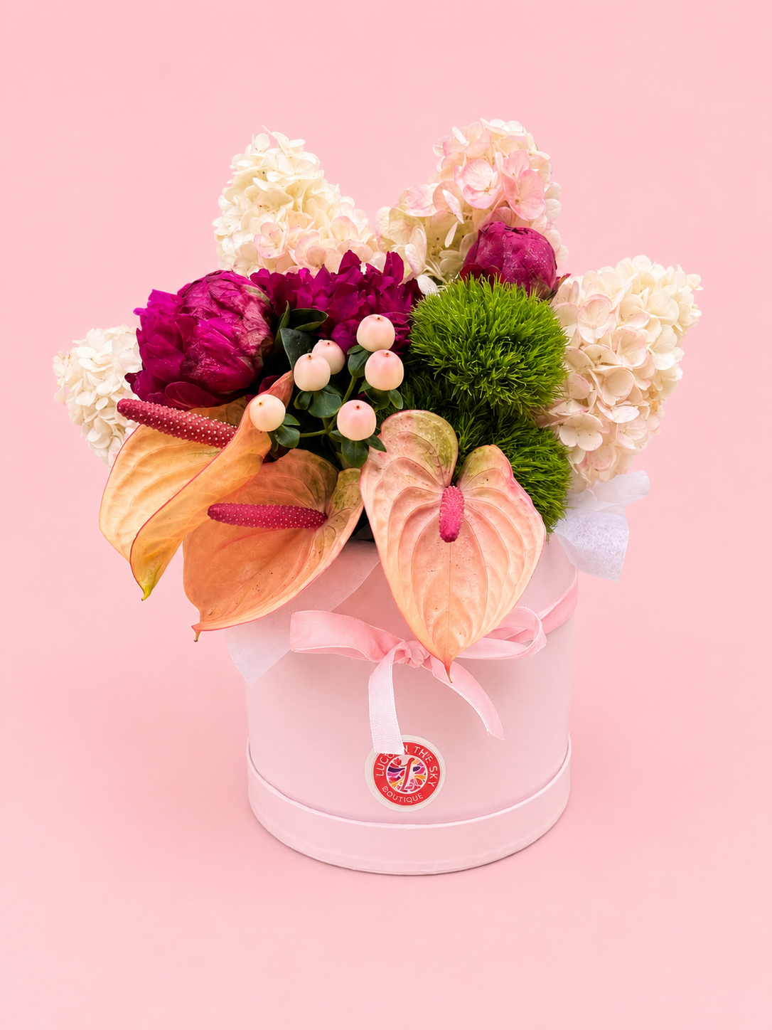 Floral Hug Box Arrangement