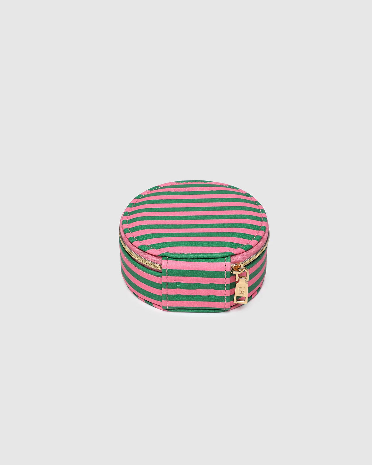 LOUENHIDE: Sisco Stripe Green/Bubblegum Pink - Jewellery Box