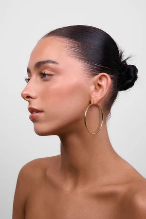 LIBERTE: Harper Gold Hoop - Earring