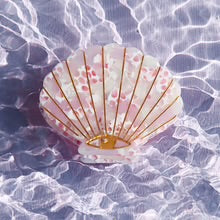 KINGSTON :  Rose Quartz Shell - Claw Clip