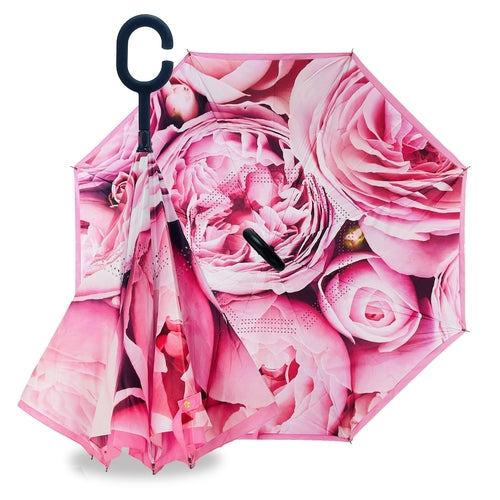 iOco REVERSE UMBRELLA : Rose Blossom