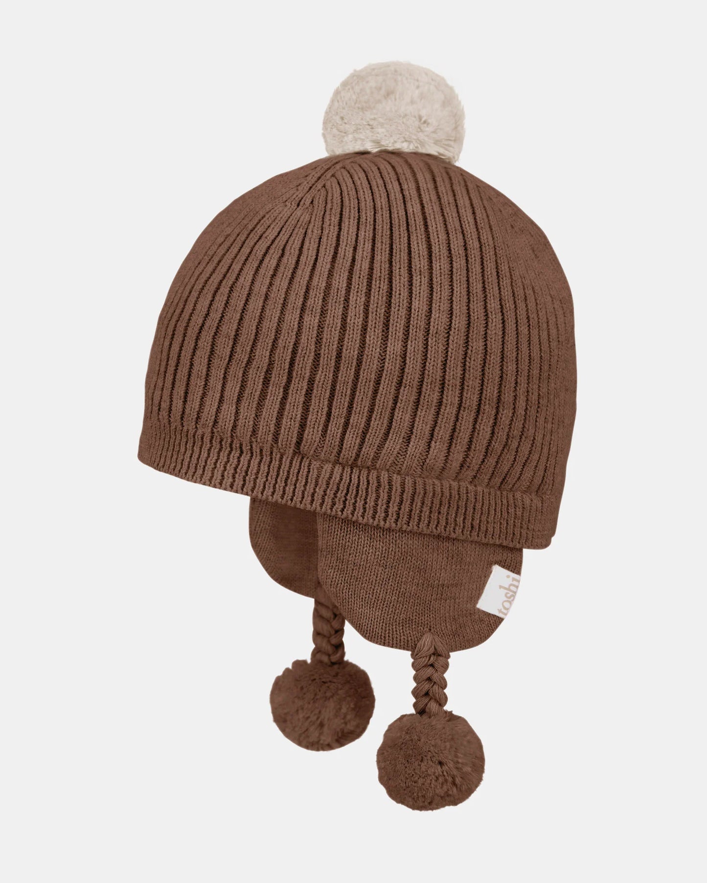 TOSHI : Organic Earmuff Bobby Peppercorn - Beanie