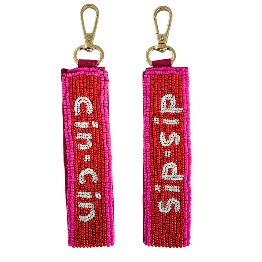 ZODA : Beaded Sip-Sip Key Chain