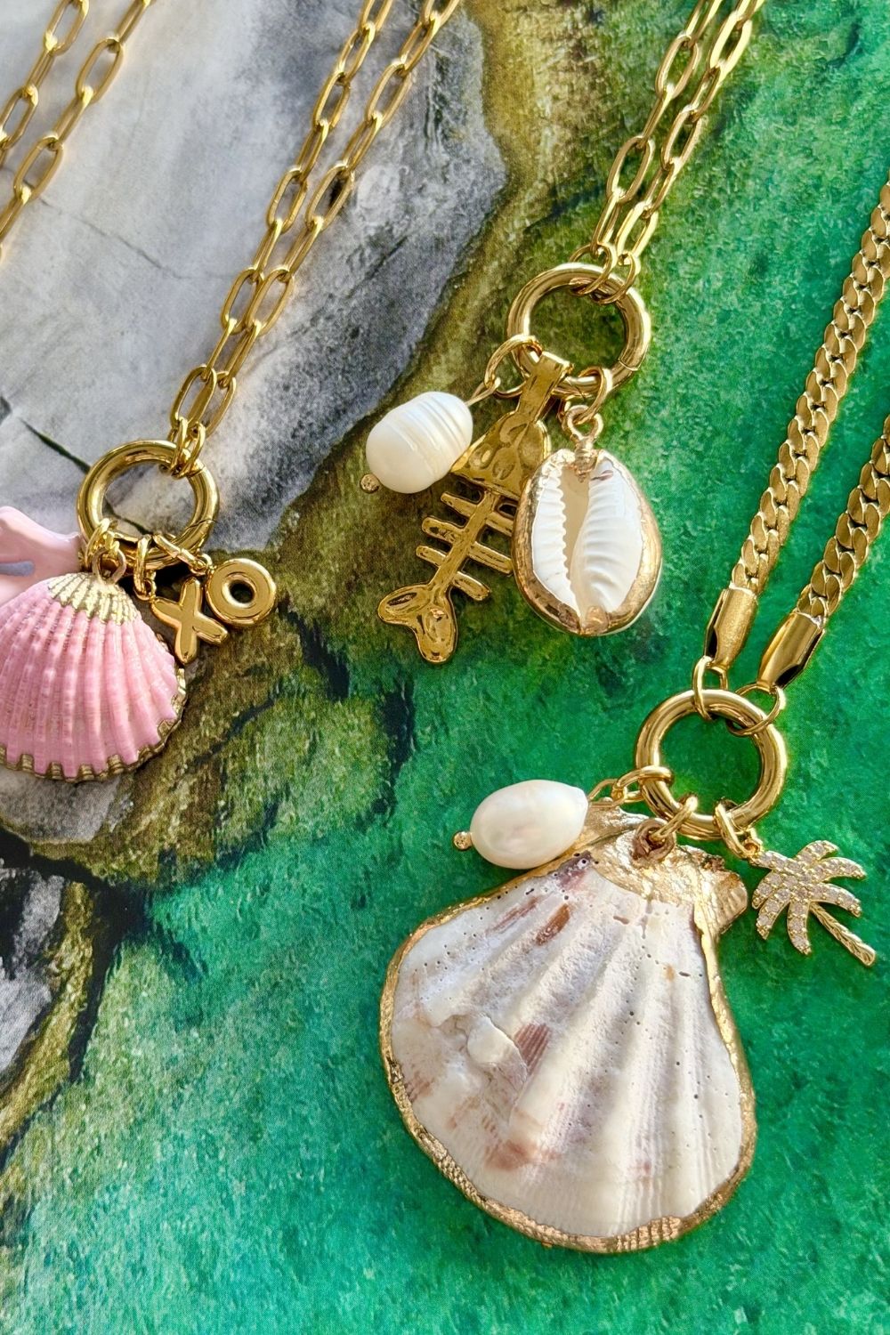MOSK. MELBOURNE : Natural Sands Shell - Necklace