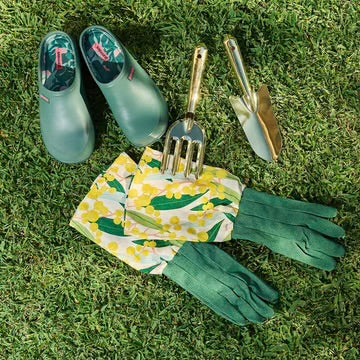 ANNABEL TRENDS : Long Sleeve Golden Wattle - Gardening Gloves