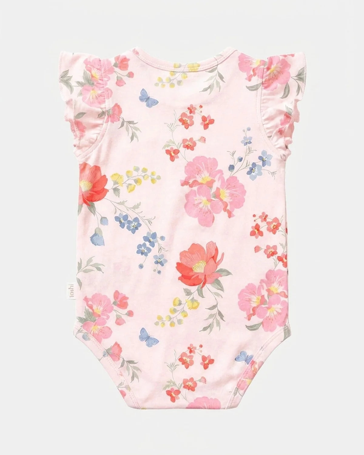 TOSHI : S/S Wild Garden Arcadia Frill - Onesie