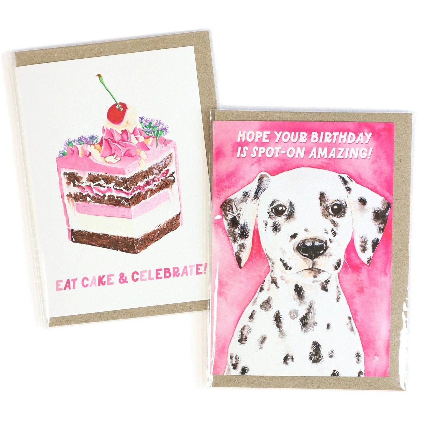 GREETING CARD : Julia Ockert - Eat Cake & Celebrate - Greeting Card