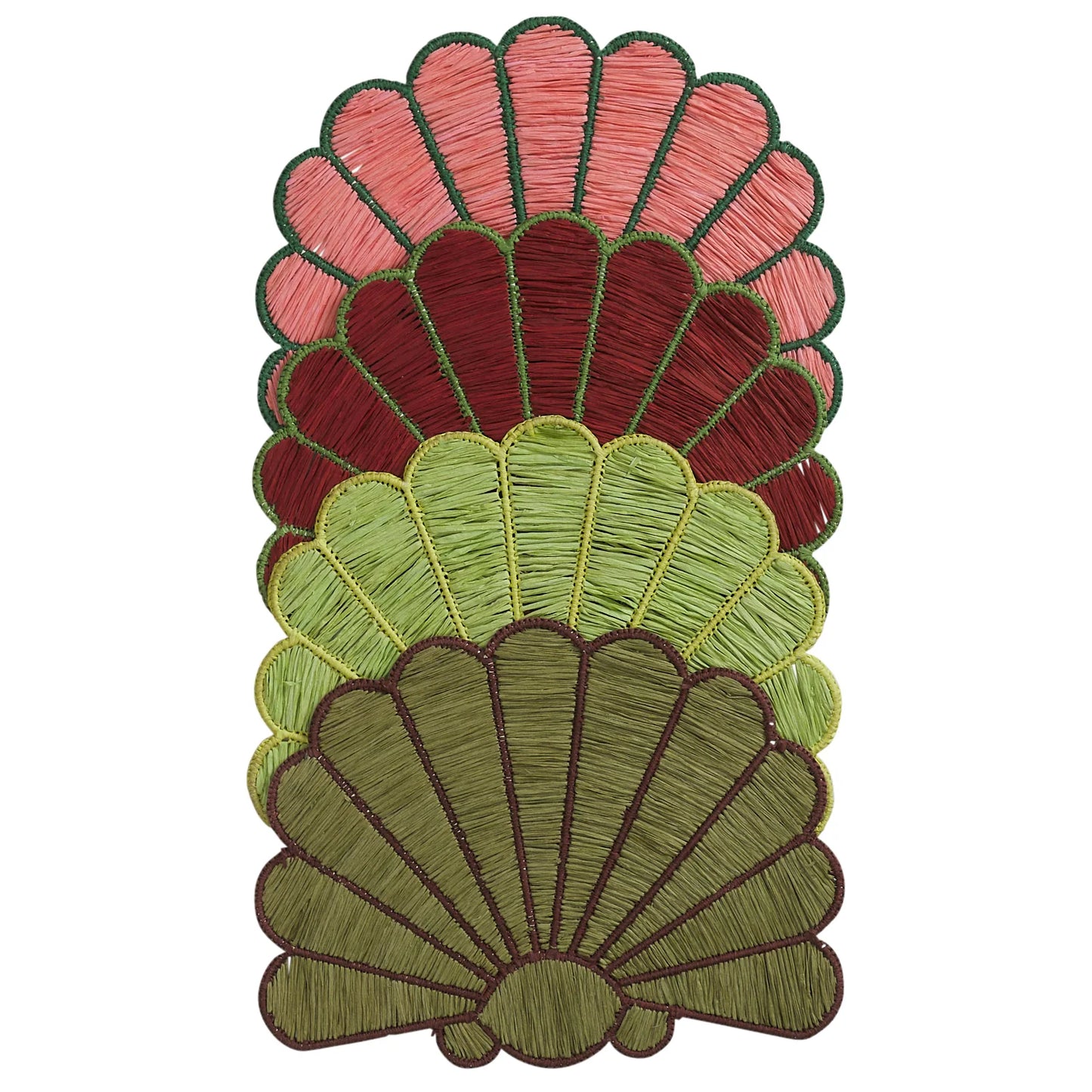 SAGE x CLARE : Mia Placement Set of 4- Key Lime