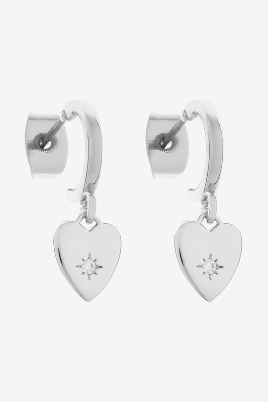 LIBERTE : Hestia Silver Huggie - Earring