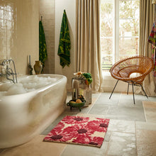 SAGE + CLARE : Isabella Crimson - Bath Mat