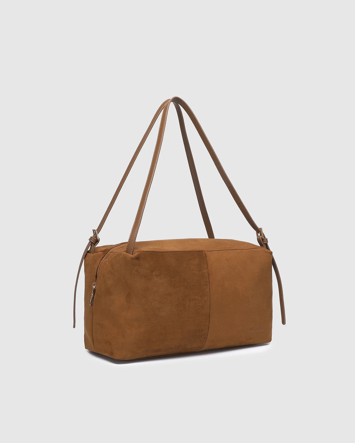 LOUENHIDE : Marissa Suedette Cognac - Shoulder Bag