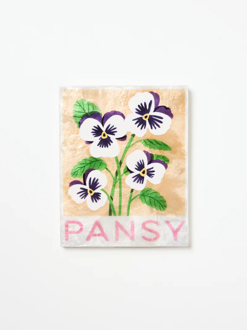 JONES & CO : Market Pansy - Wall Art