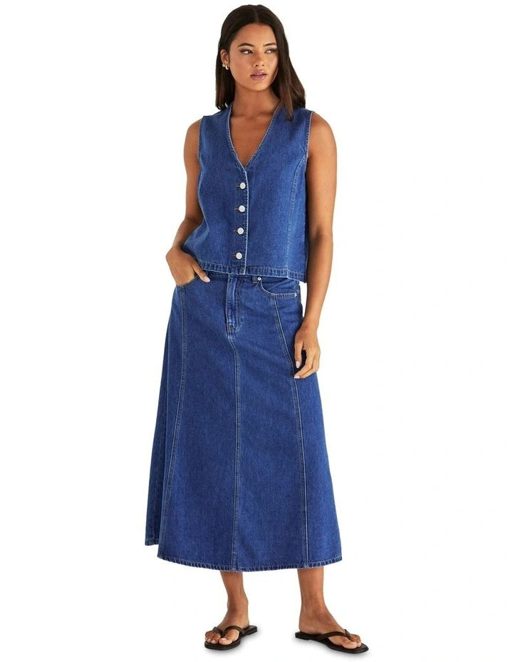 SASS : Sabine - Denim Skirt
