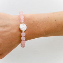 KINGSTON :  Rose Quartz - Bracelet