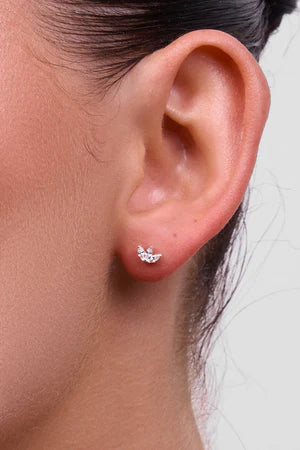 LIBERTE: Petite Bud Silver - Earring