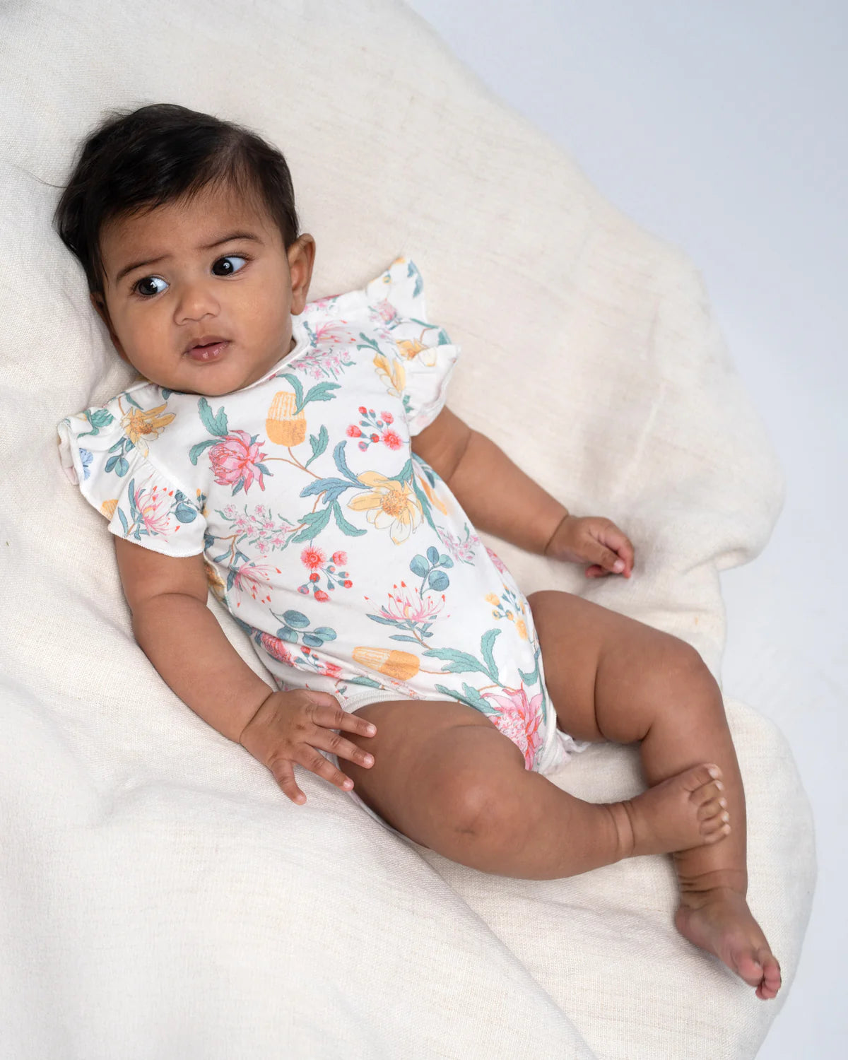 TOSHI : S/S Matilda Waratah Dawn - Onesie